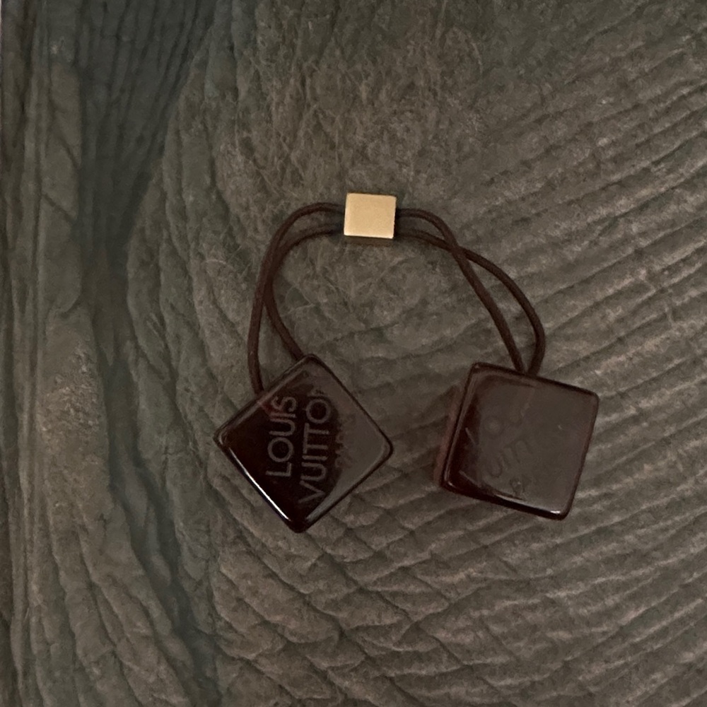 Louis Vuitton Dark Brown Hair Accessory